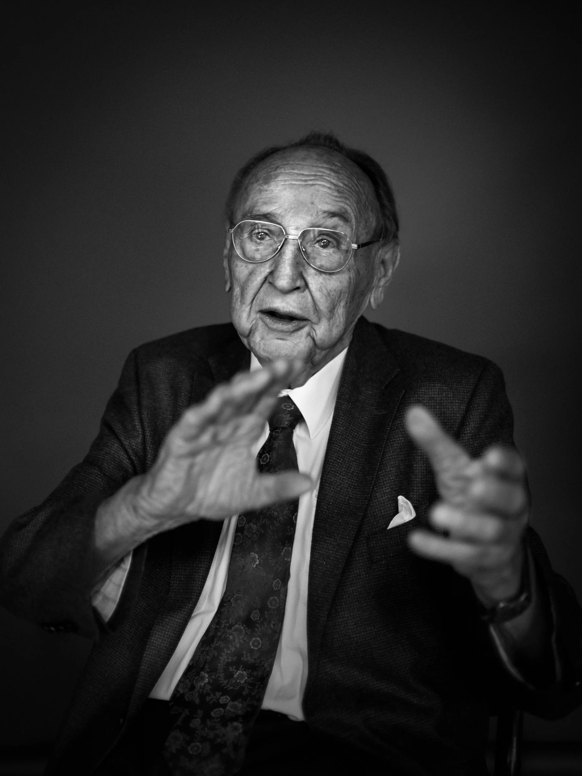 Hans-Dietrich Genscher 4 by Robert Brembeck