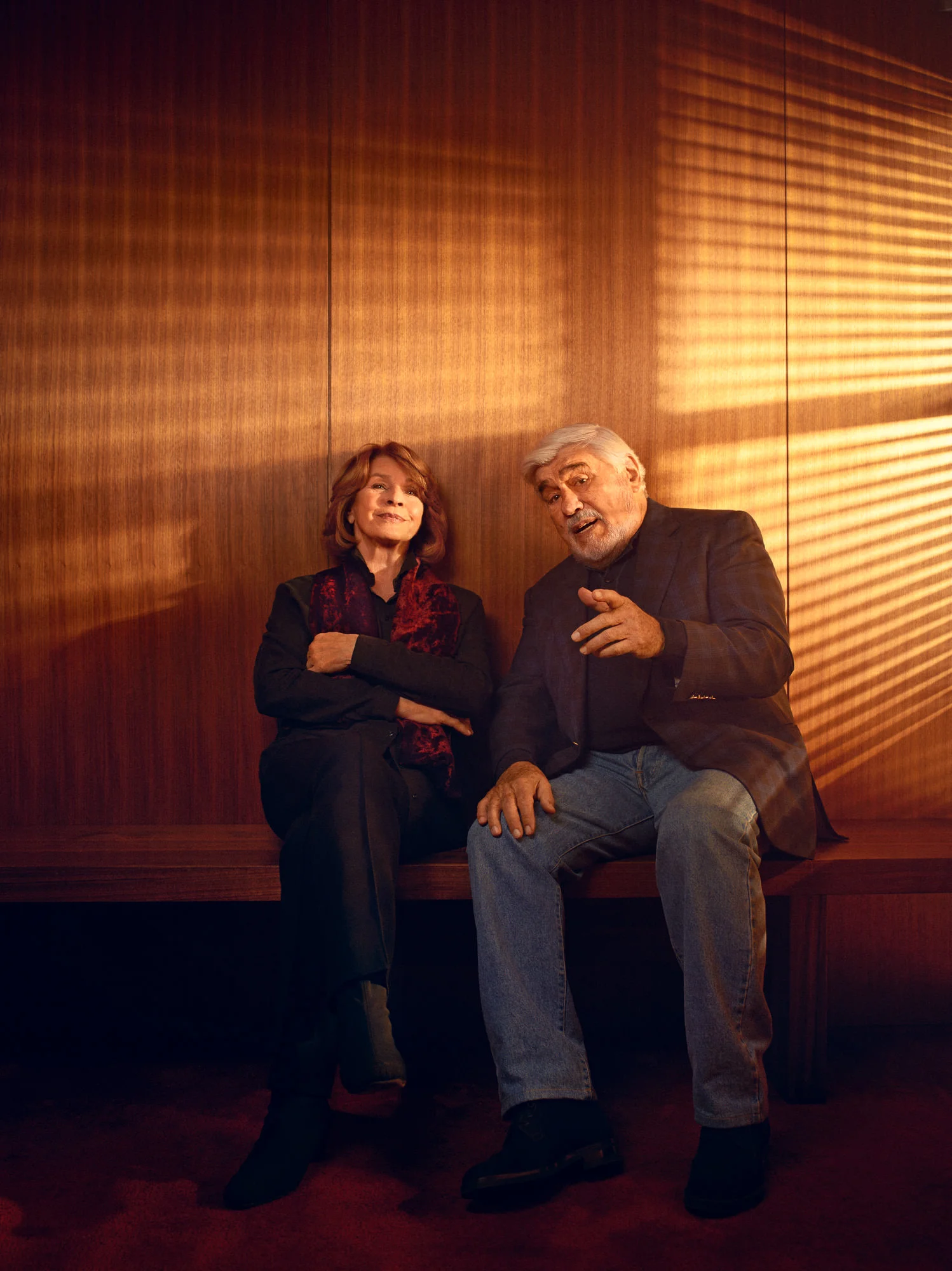 Mario Adorf & Senta Berger 2 by Robert Brembeck