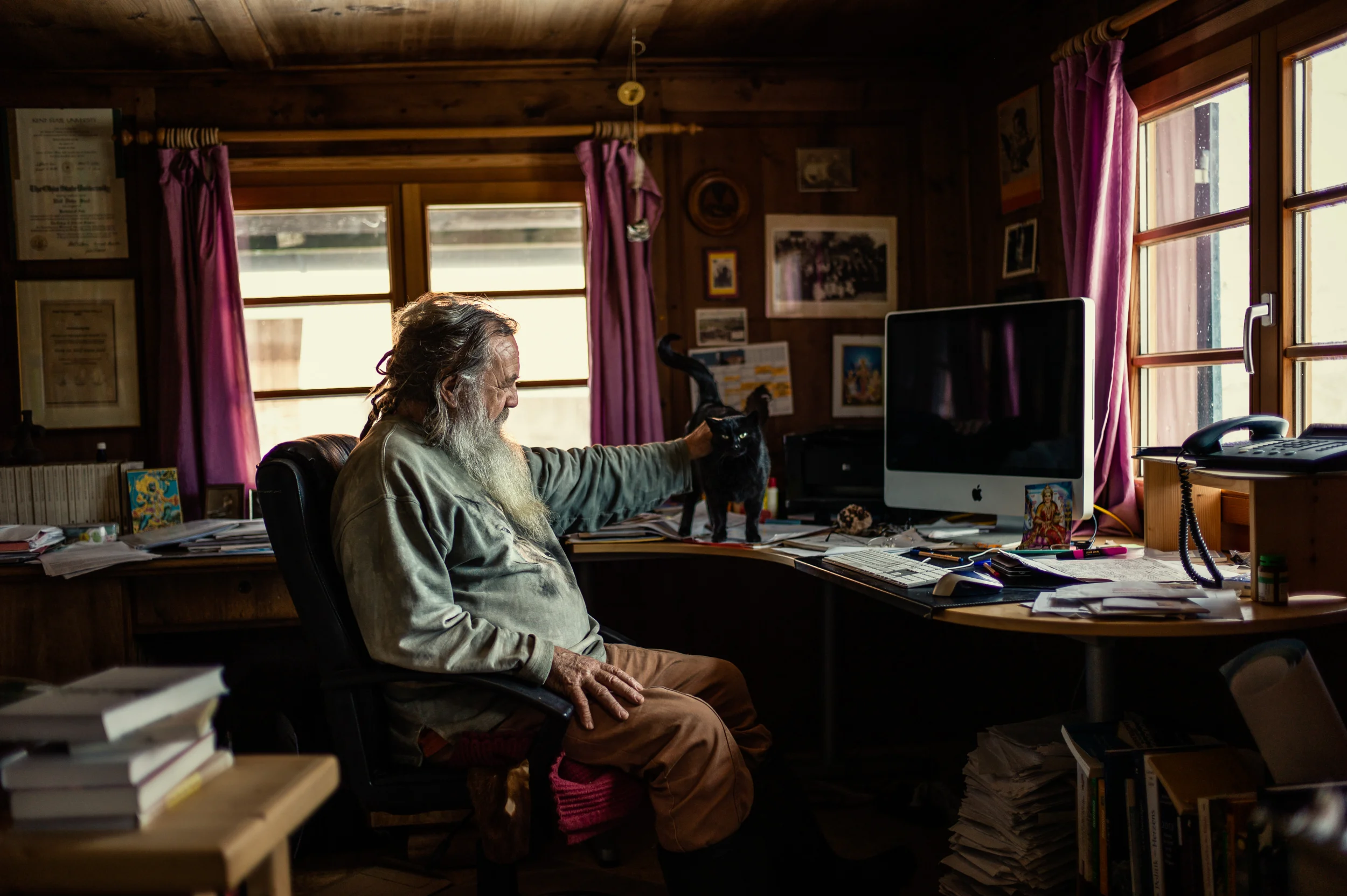 Dr. Wolf-Dieter Storl 5 by Robert Brembeck