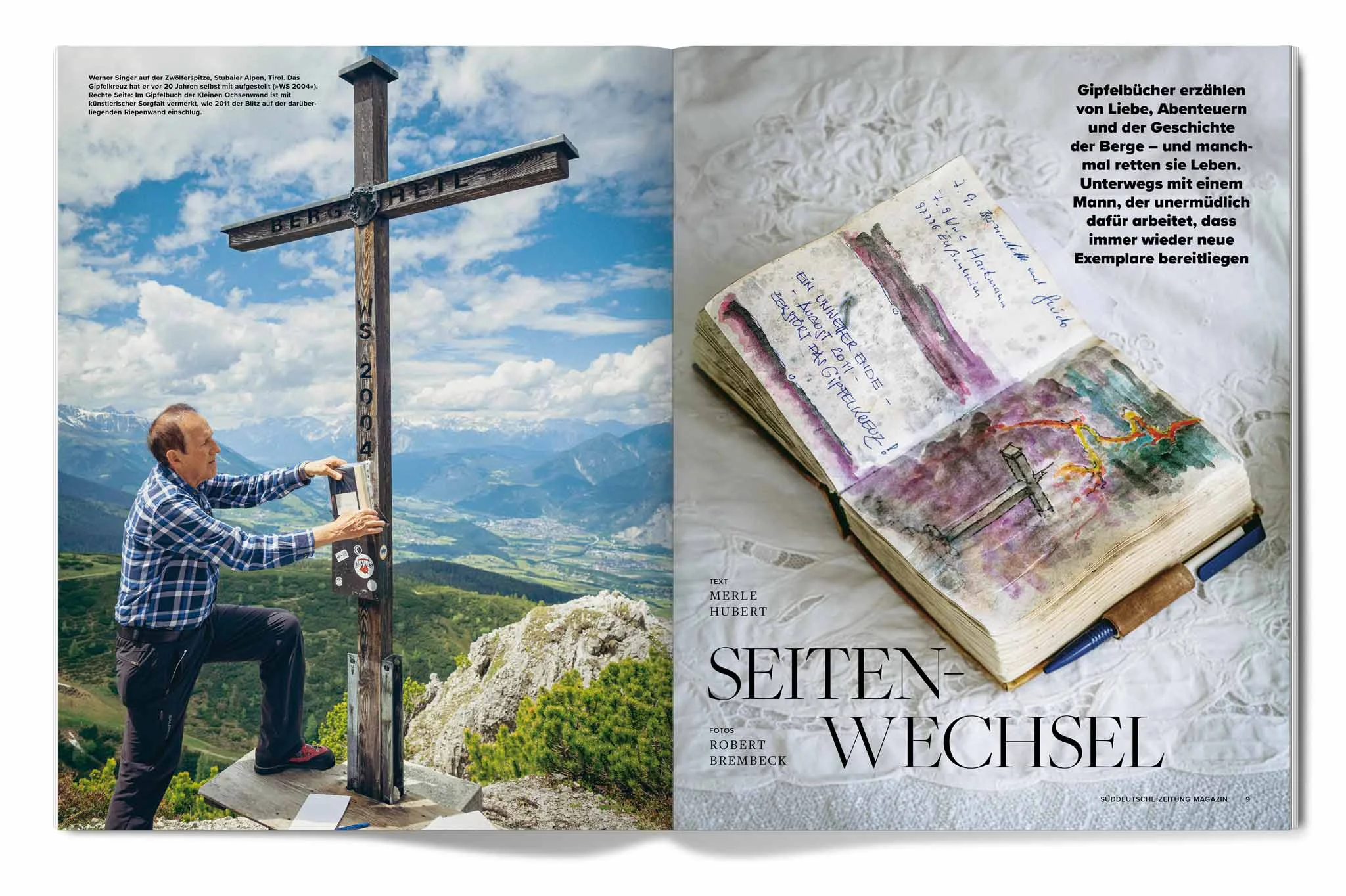 Seitenwechsel x SZ Magazin 13 by Robert Brembeck