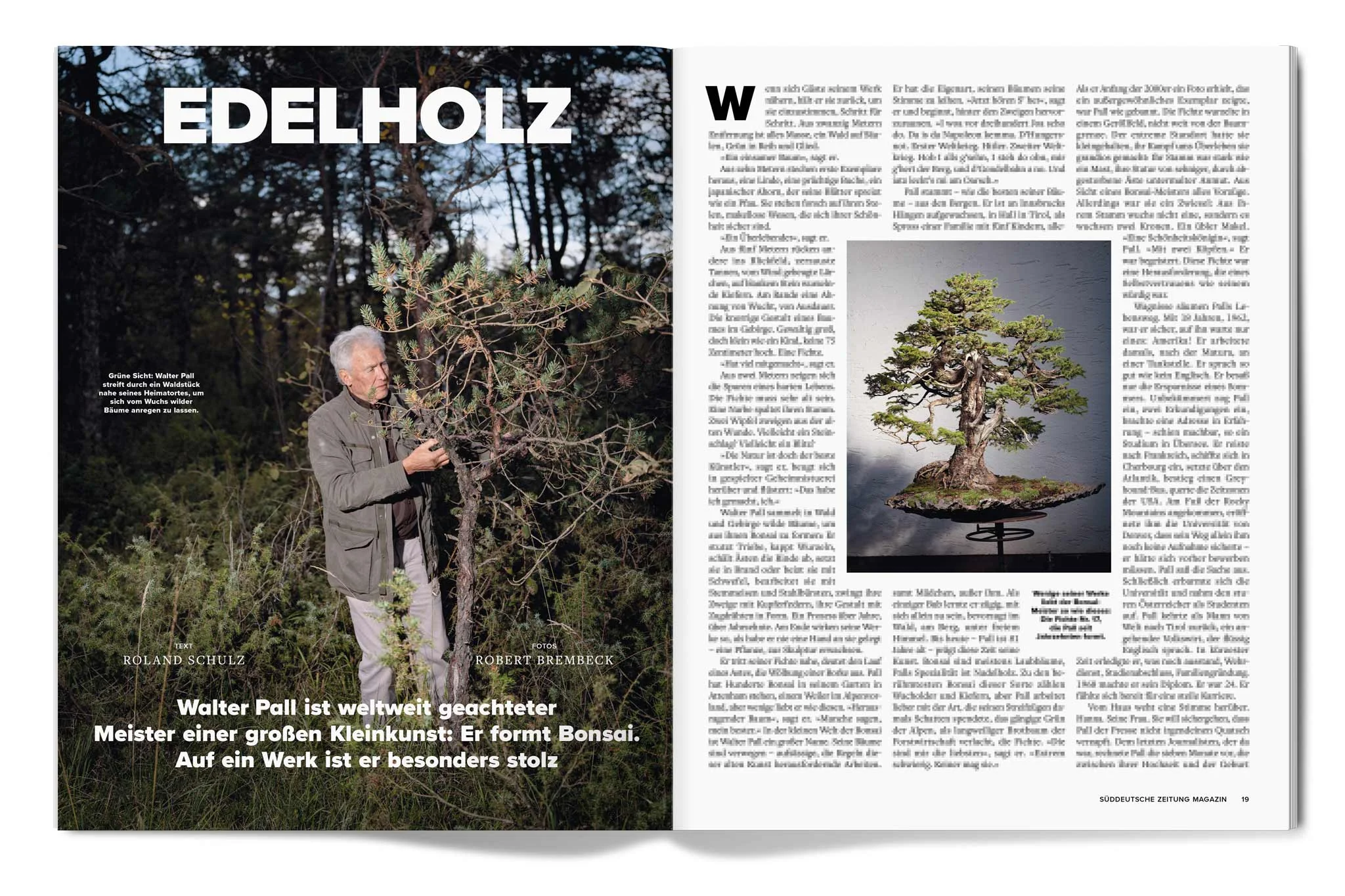 Edelholz x SZ Magazin 16 by Robert Brembeck