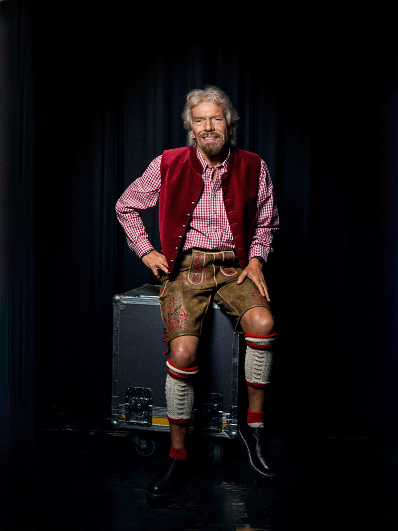 Sir Richard Branson 10 by Robert Brembeck